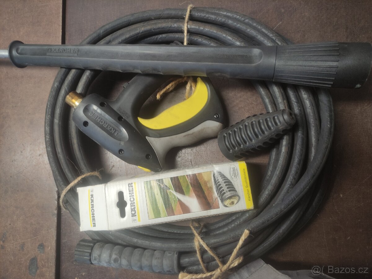 Karcher hadice s pistolí ( bez trysky). Vše nové, nepoužité. - 2