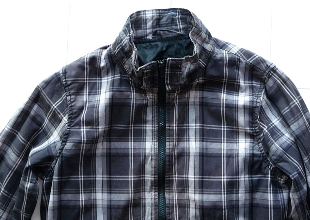 Chlapecká kostkovaná bunda, vel.158, zn. H&M - 2