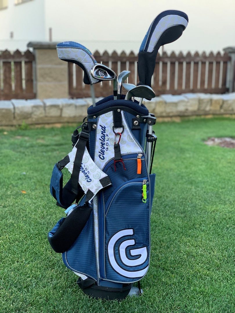 Golfový dětský set Medium , pravý, 7-9 let - 2