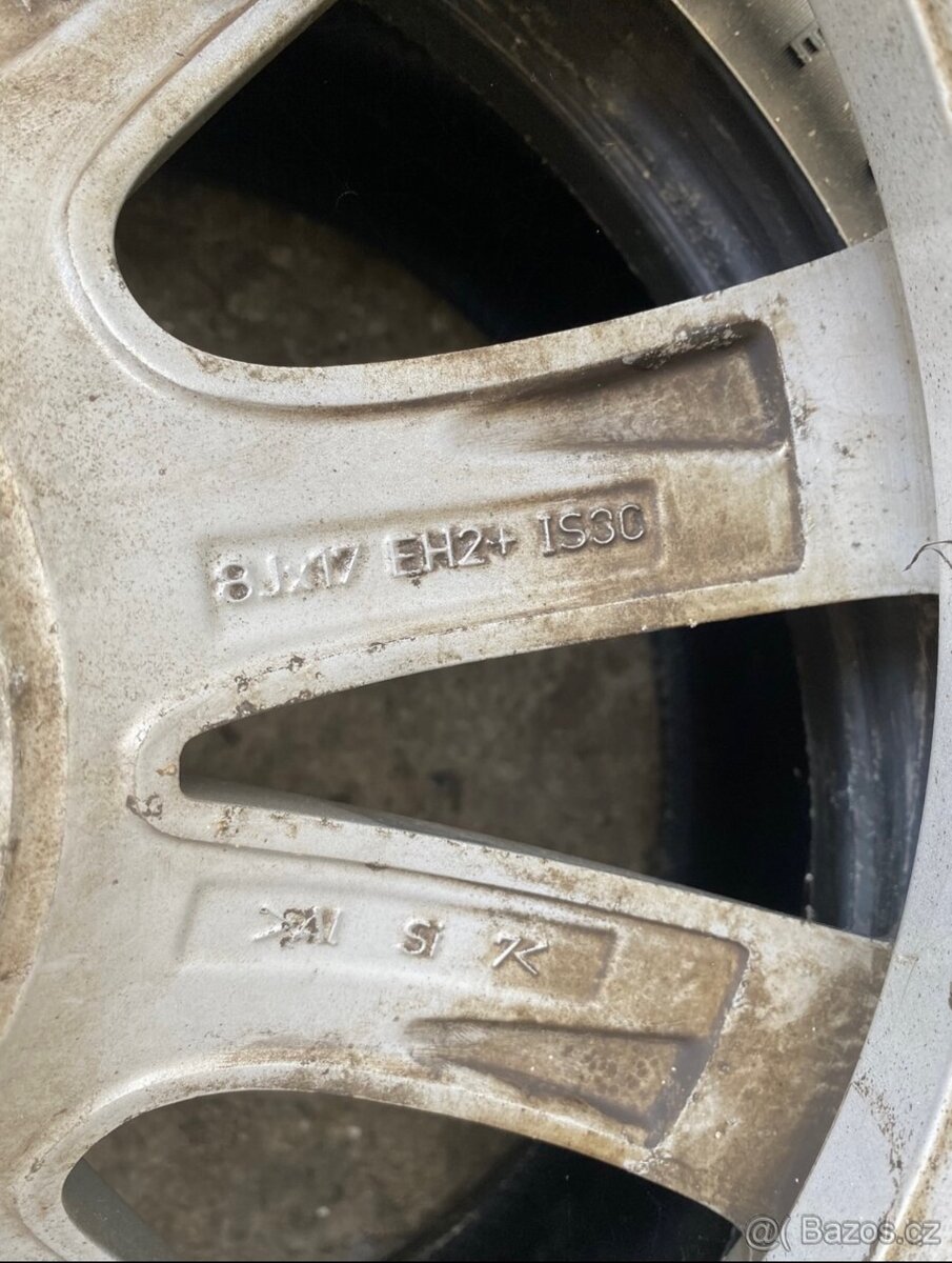 4x Alu disky bmw R17 - 2