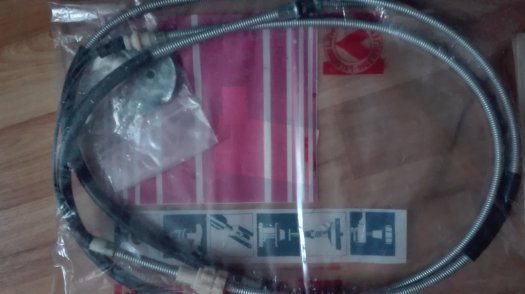 Lanko ruční brzdy FORD FIESTA III - 2