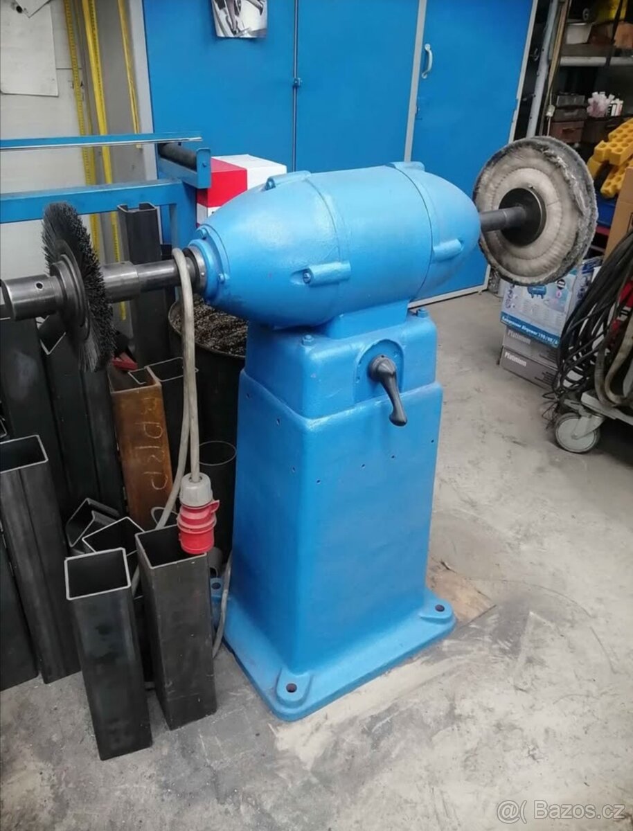 Dvoukotoučová leštička a bruska - 2