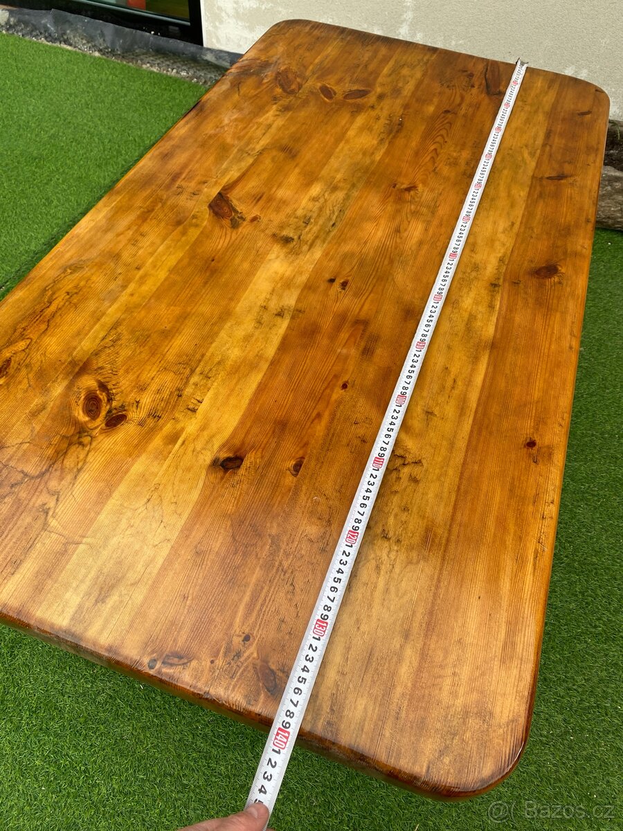 Masivní stůl borovice - 2