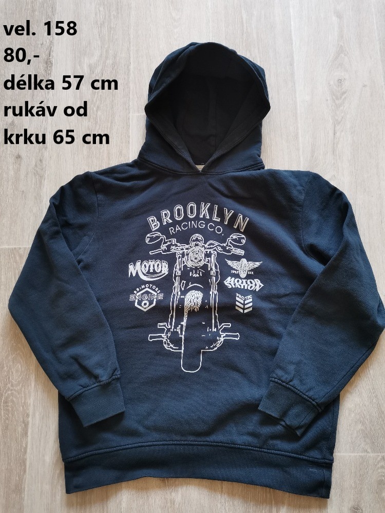 Bunda a mikiny kluk vel. 158 - 164 - 2