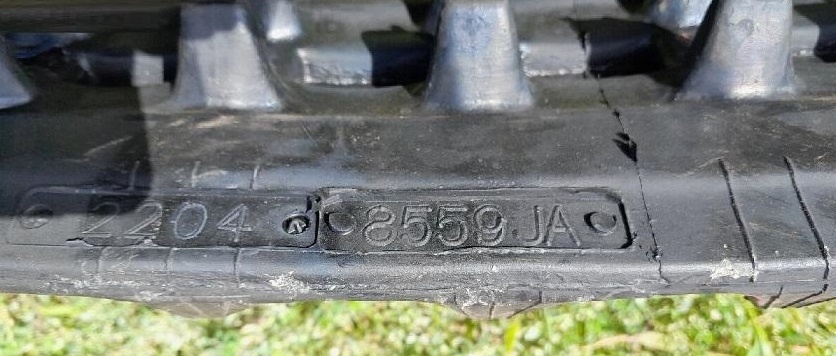 Gumové pásy pro Minibagry - 2