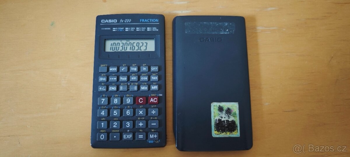 Funkční kalkulačka Casio fx-220 FRACTION + kryt - 2