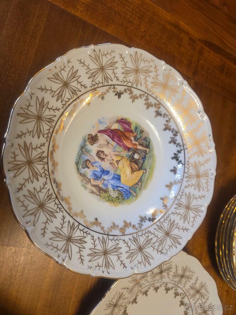 Tři grácie - porcelánová souprava - 2