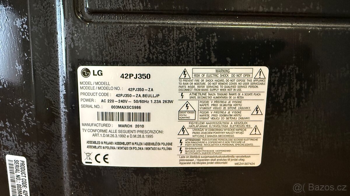 Tv LG 42” - 2