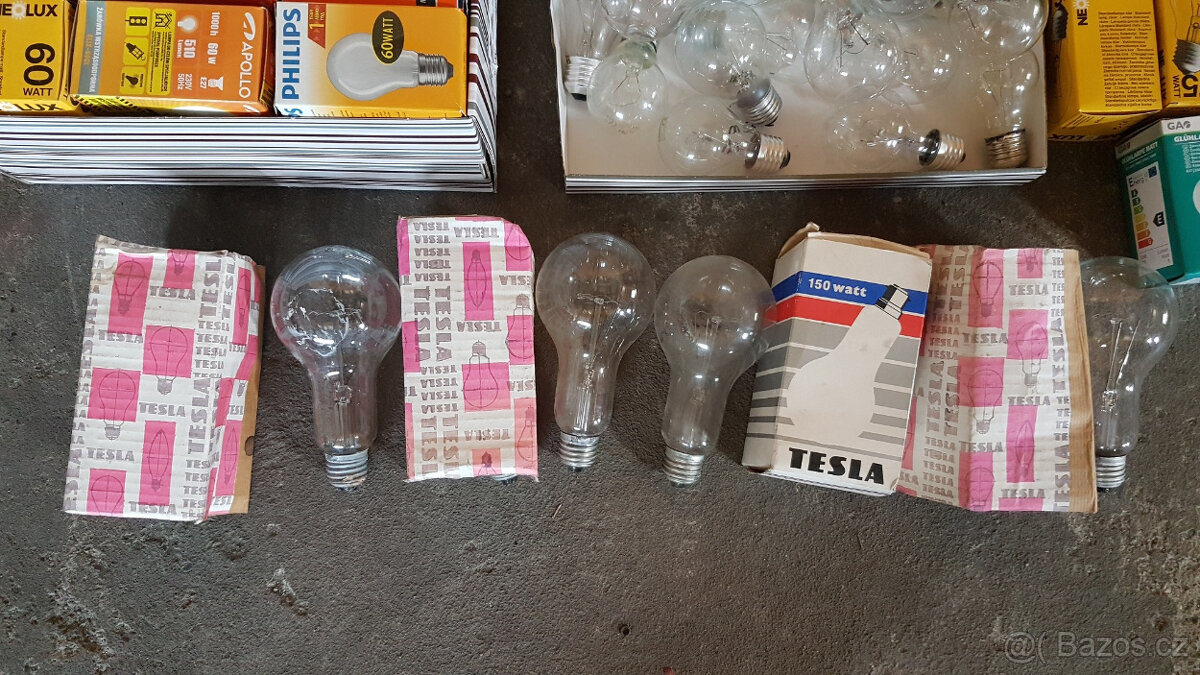 Žárovky E27, 40W 60W 75W 100W 150W - 2