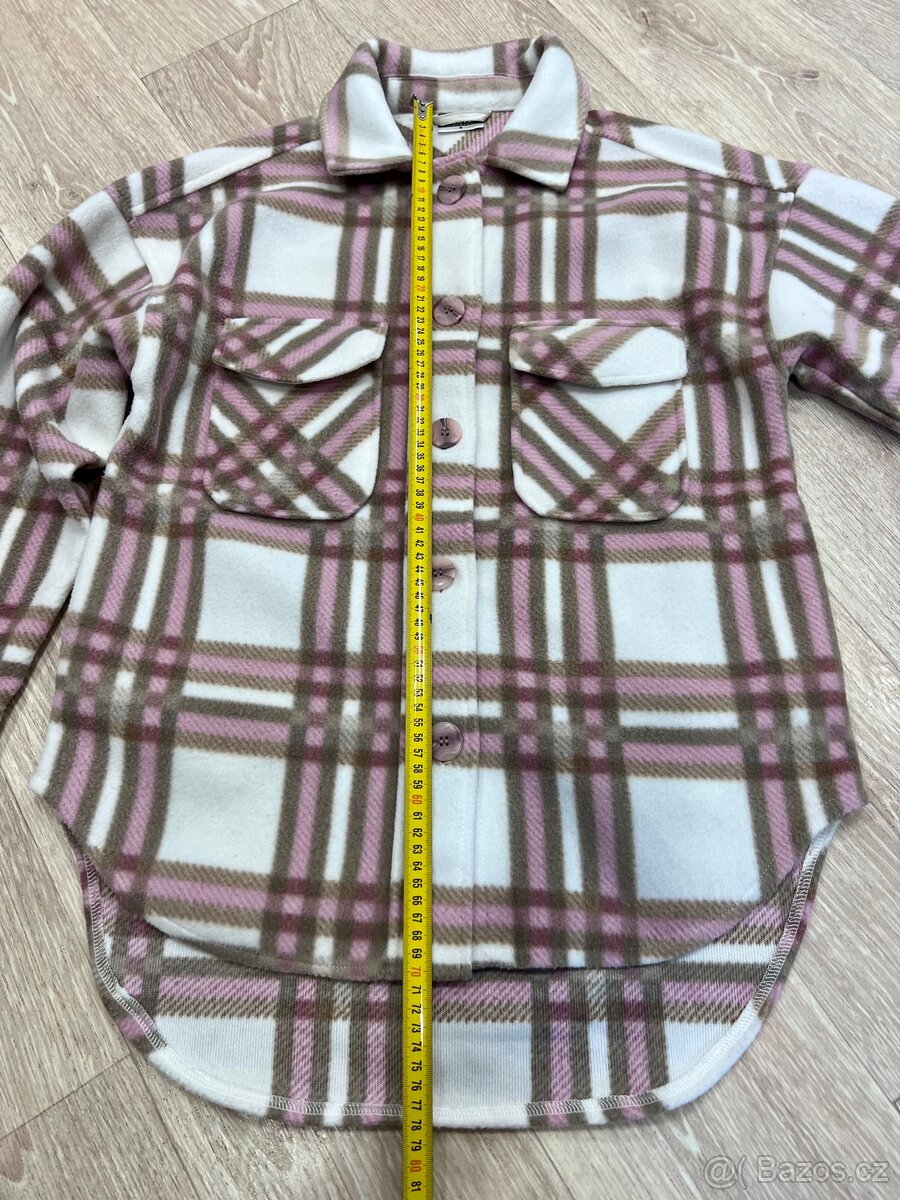 Károvaný podzimní kabátek S - 2