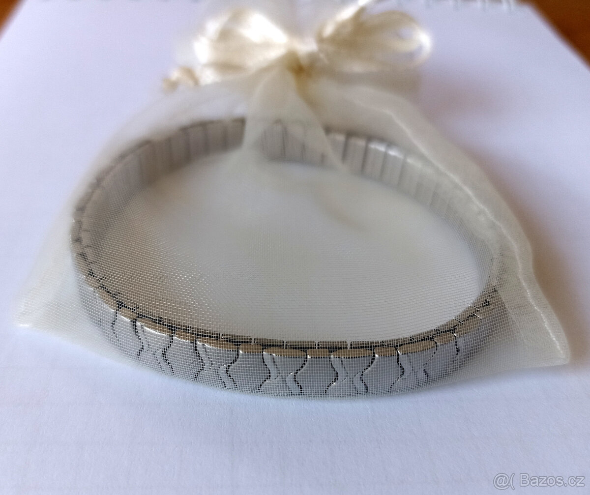 Náramek chirurgická ocel 316L - natahovací - 2