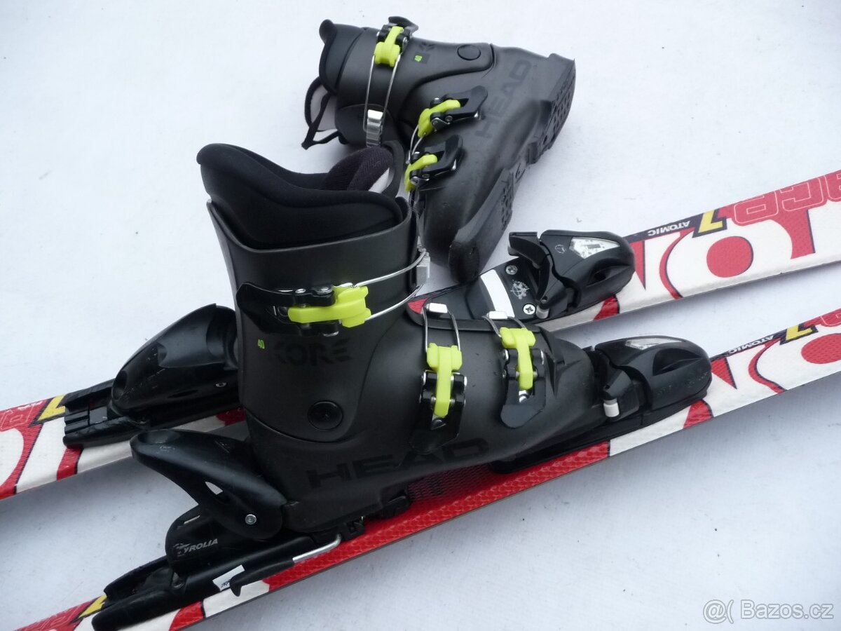 263. Detske lyže ATOMIC - 100 cm + boty HEAD 32 eu SET - 2