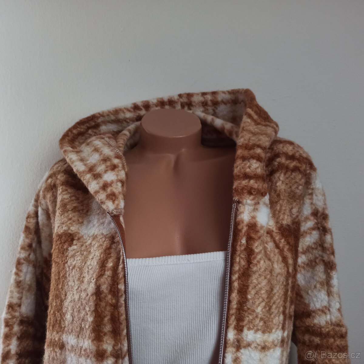 NOVÝ dámský podzimní kabátek s kapucí XL - XXL - 2