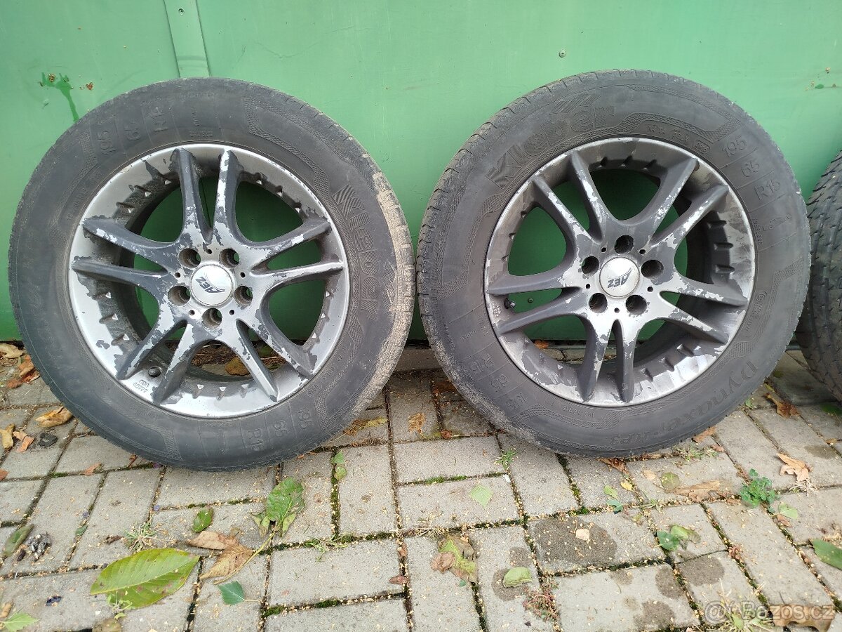 ALU kola AEZ R15 5100 Skoda VW 6,5J ET38 - 2