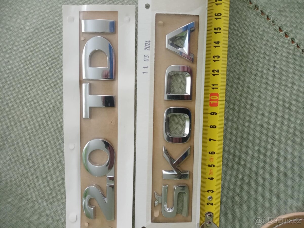Samolepky Škoda originál - 2