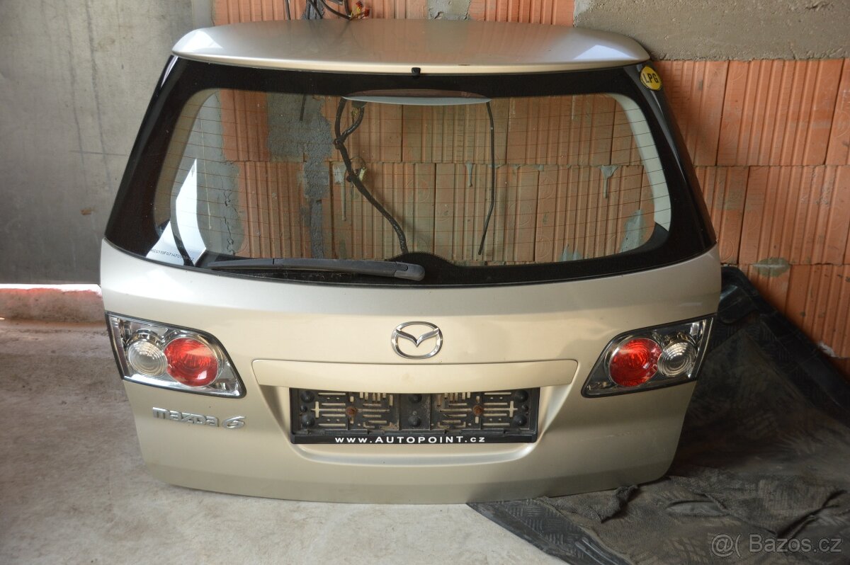 Víko kufr sklo Passat Almera Golf IV Mazda 6 Laguna II Astra - 2