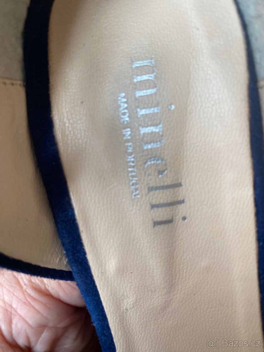 Nové kožené boty - lodičky - 2