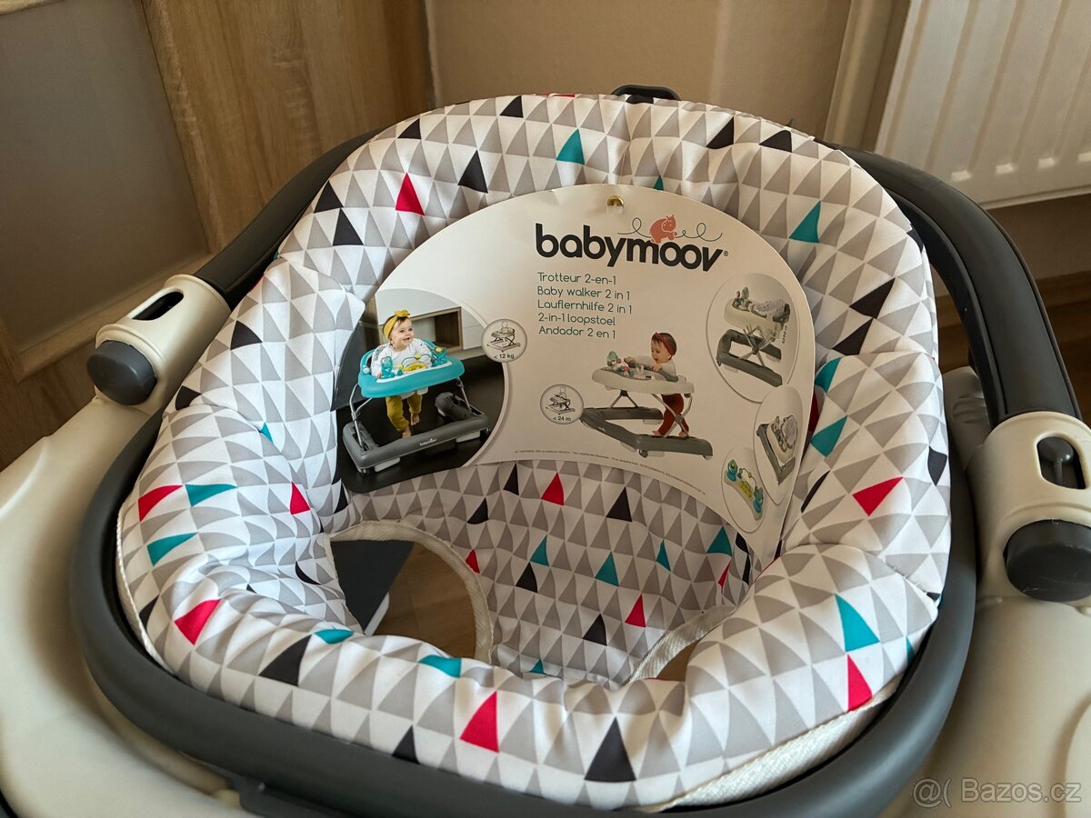 Nové chodítko Babymoov 2v1 - 2