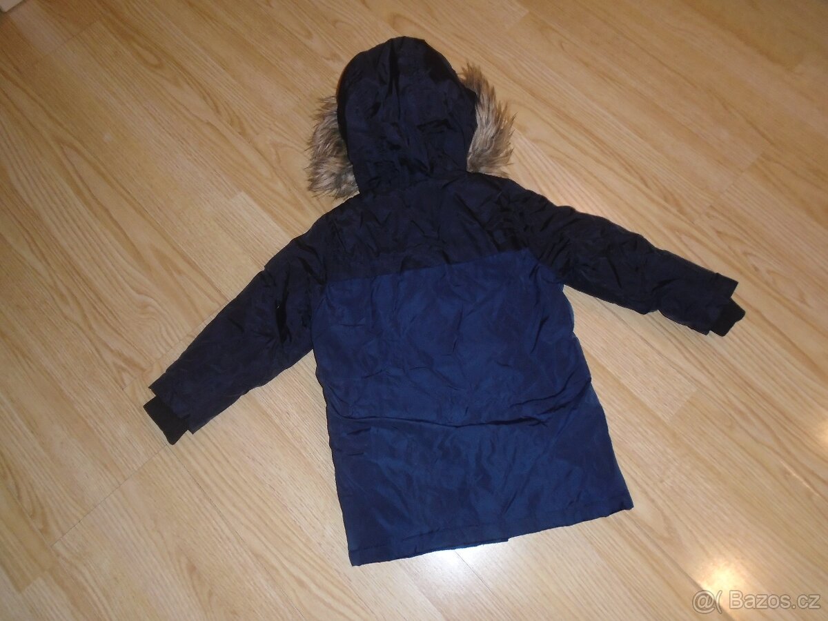 chlapecká zimní bunda vel. 110 - 2