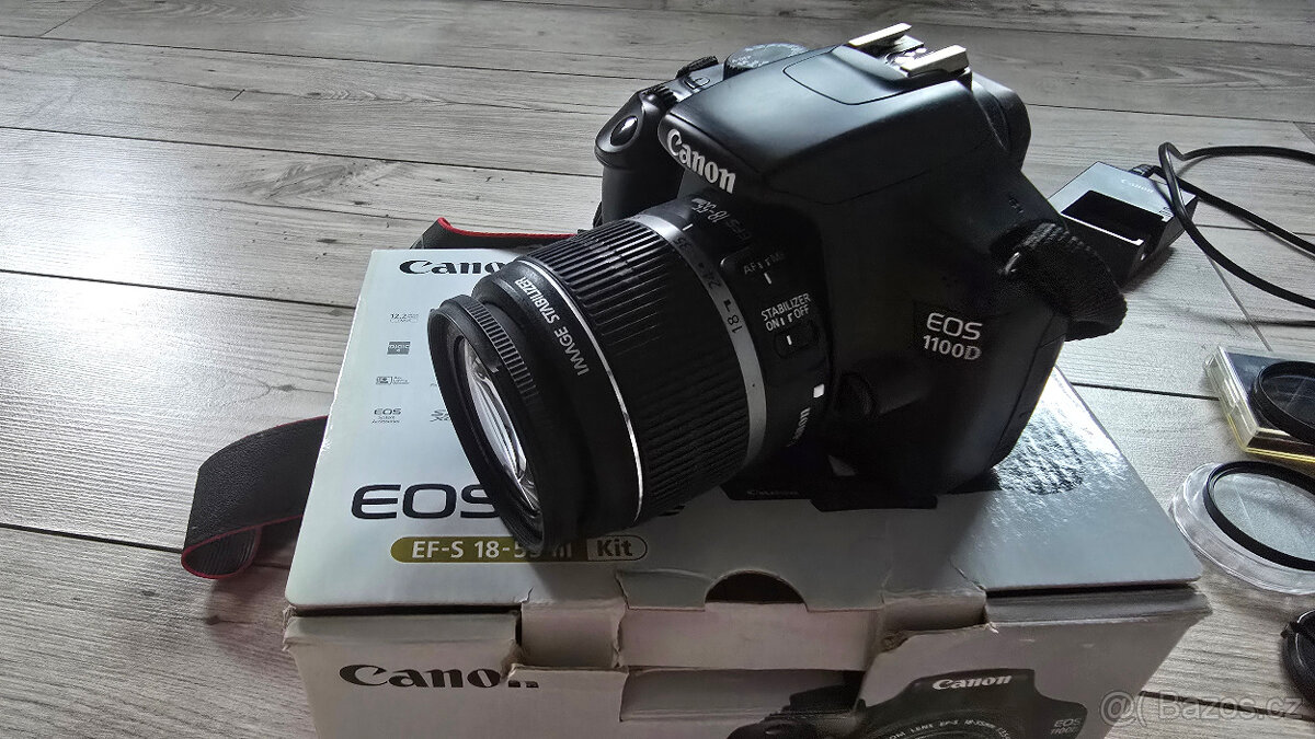 Set Canon EOS 1100D + objektiv 18-55mm + příslušenství - 2