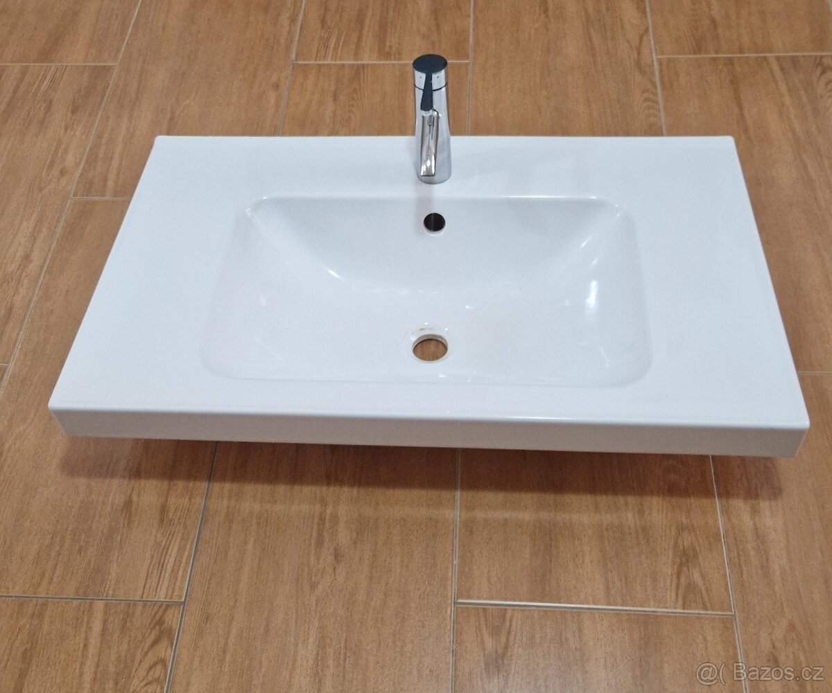 Prodám použité umyvadlo a baterii IKEA - 2