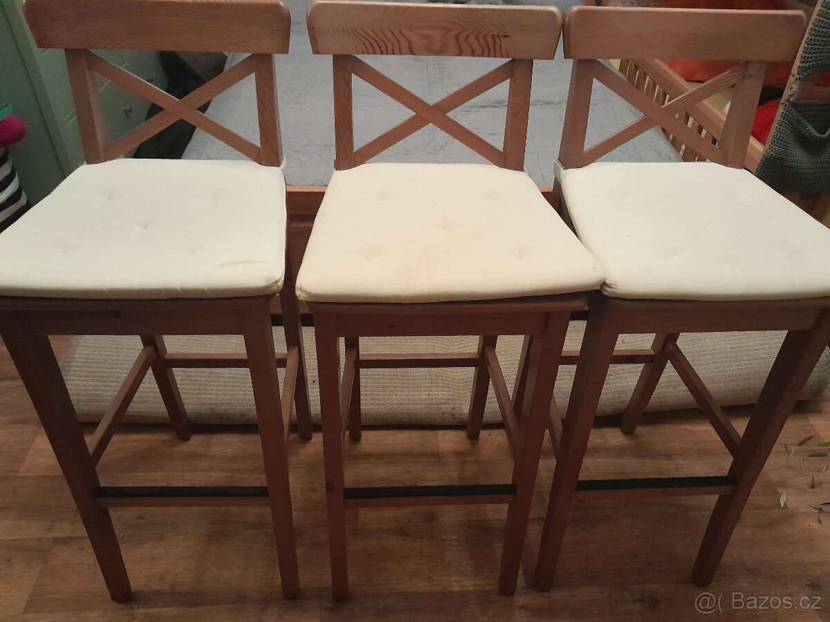 Ikea barová židle Ingolf - 2