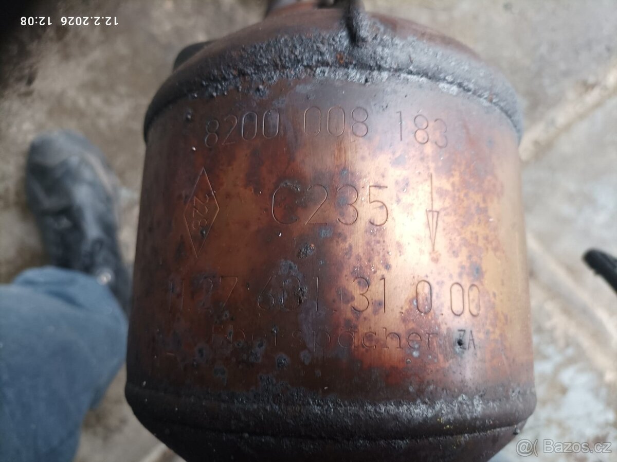 Prodám katalyzátor z vozu Renault Modus. - 2