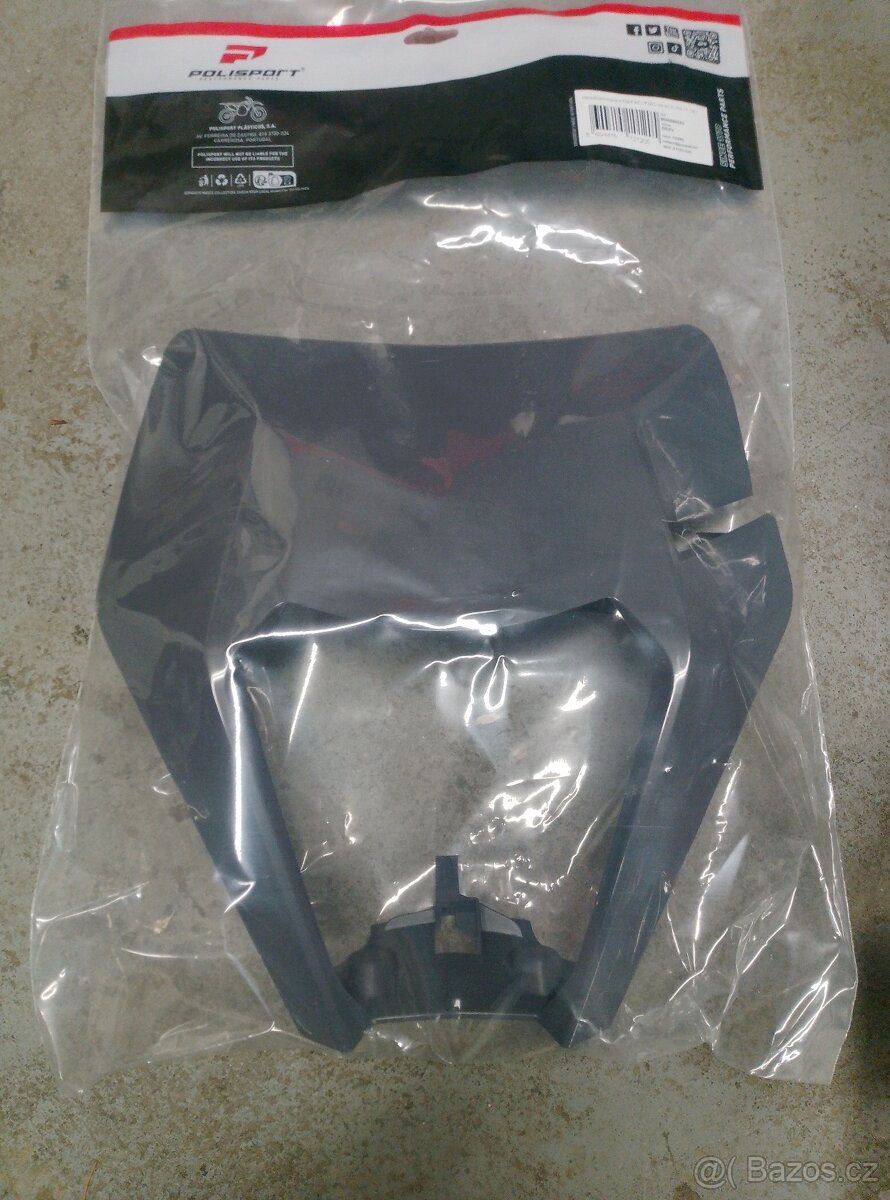 Nové KTM plasty maska-blatník - 2