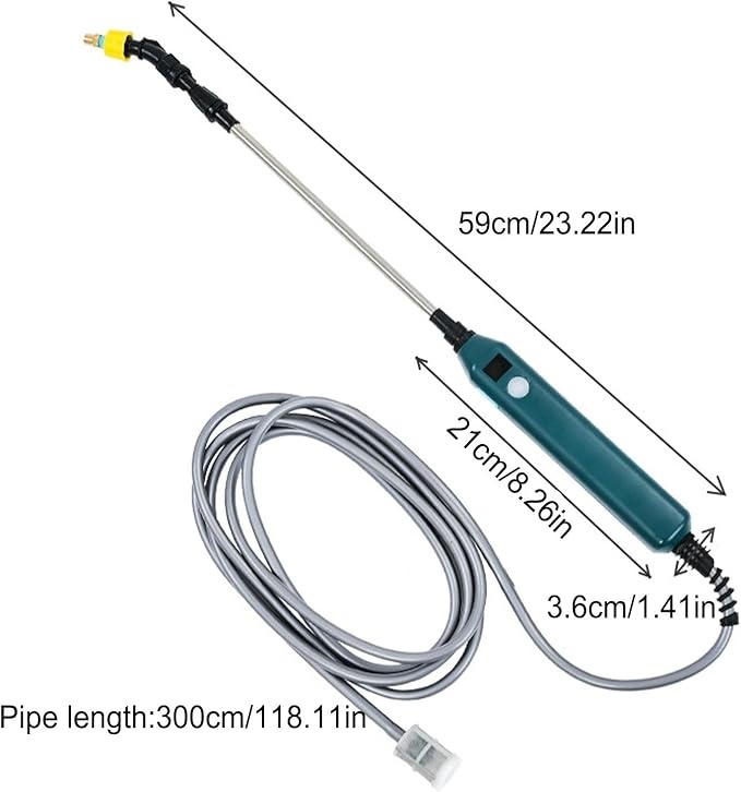 Aku postřikovač s 3m hadicí - 2