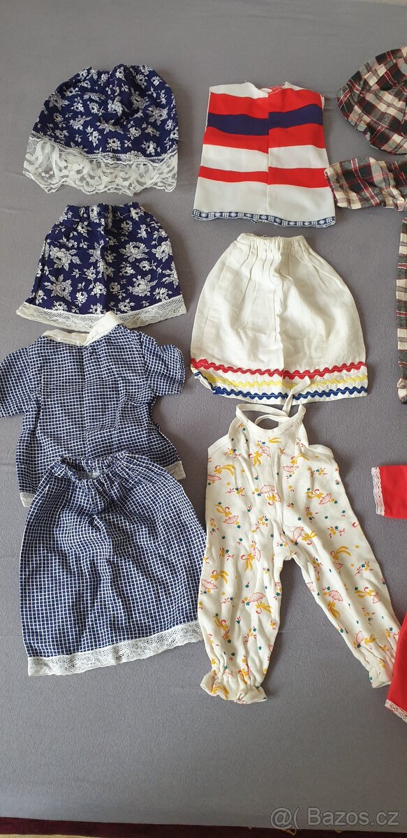 Oblečení na panenky - retro. - 2