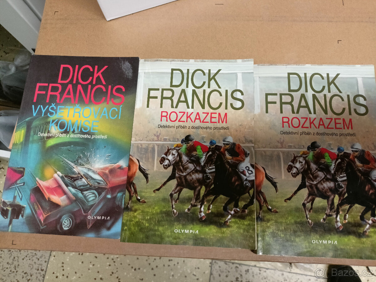 Dick Francis - klasická detektivka 6 ks - 2