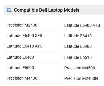 baterie PT434 pro notebooky Dell E6400,E6500 (2.5hod) - 2