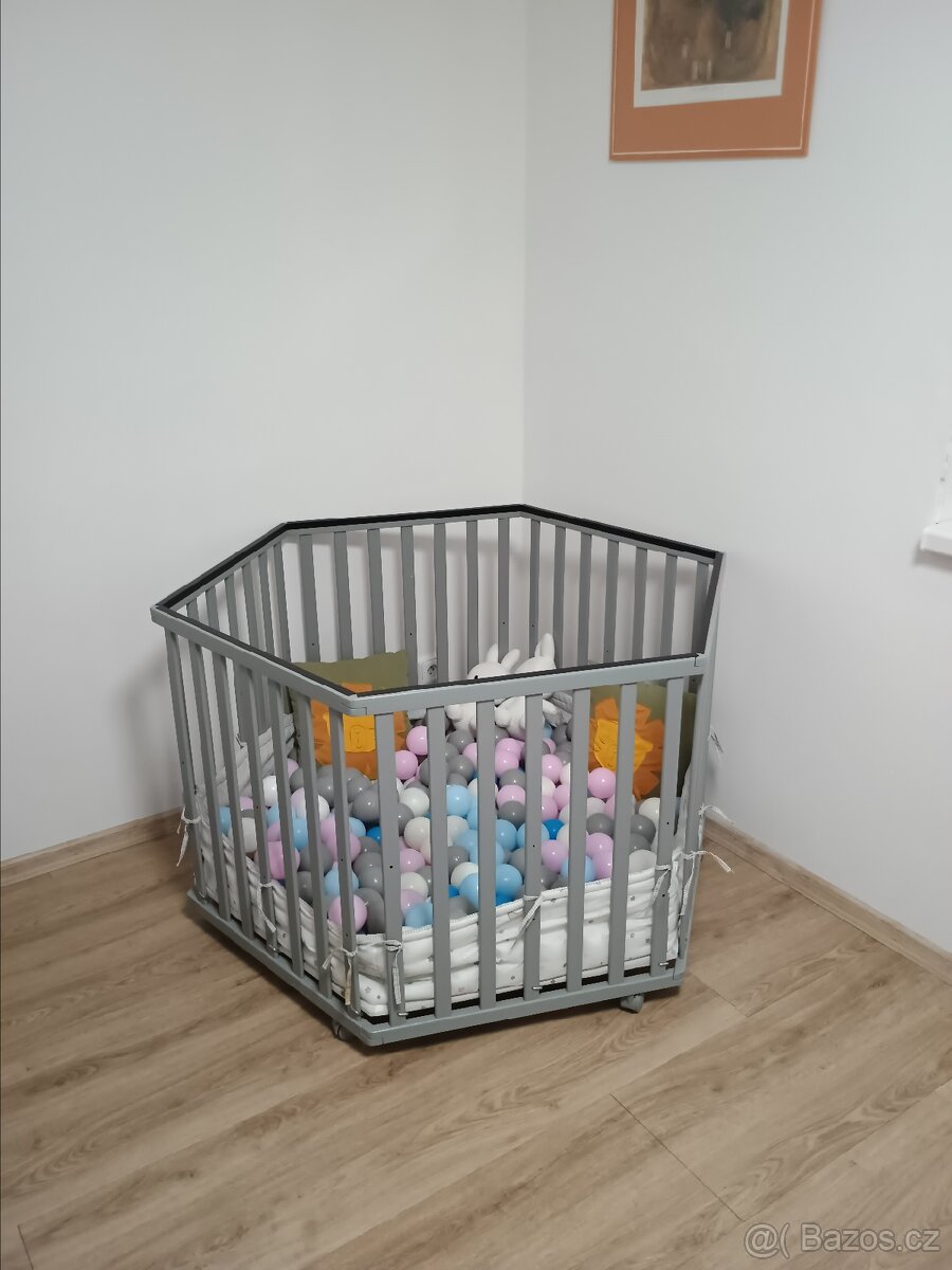 Dětská ohrádka sestiuhelnik - 2