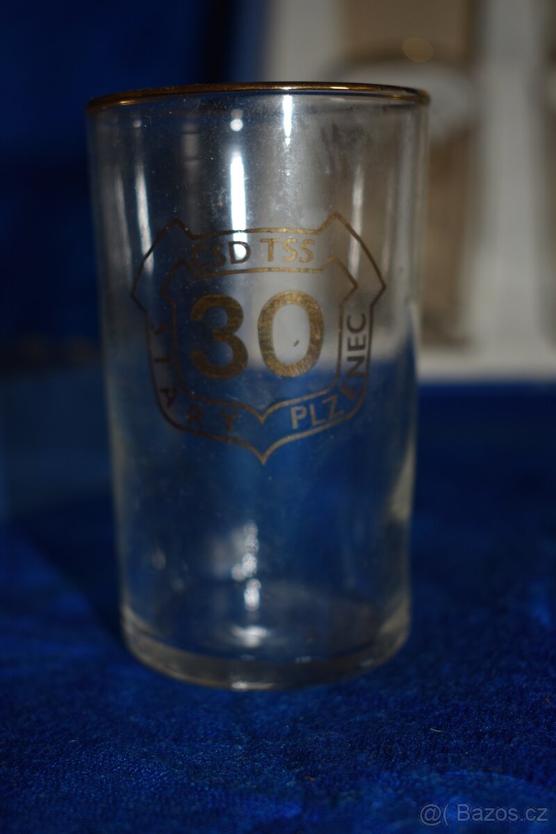 Výroční skleničky ČSD TSS Starý Plzenec - 2
