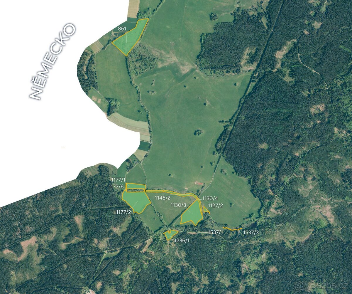 Louka, prodej, Halže, Tachov - 2