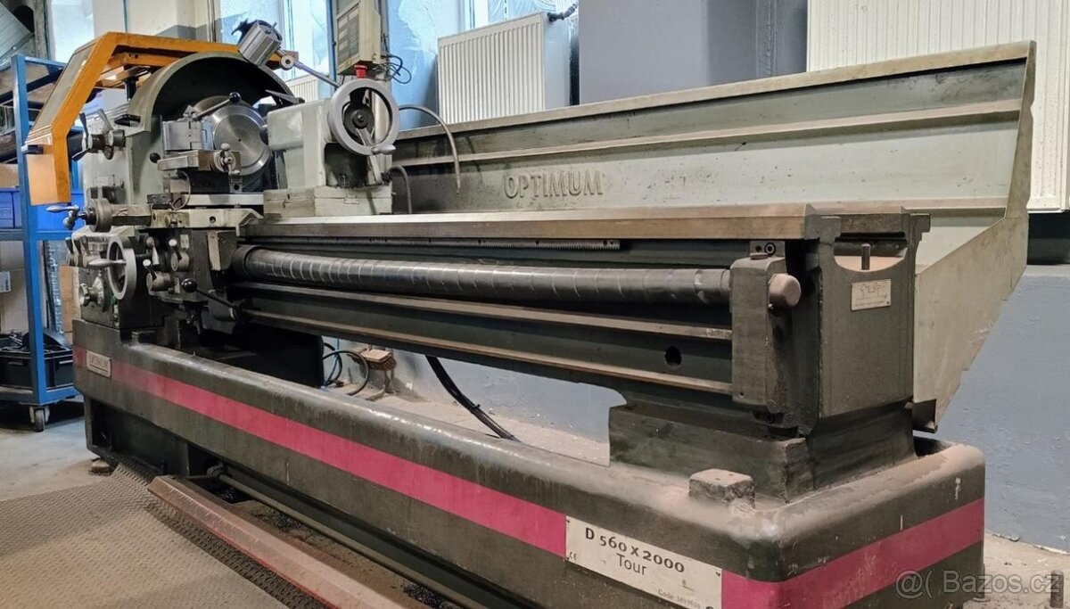 CNC soustruh OPTIMUM OPTIturn D560 x 2000 (7825) - 2
