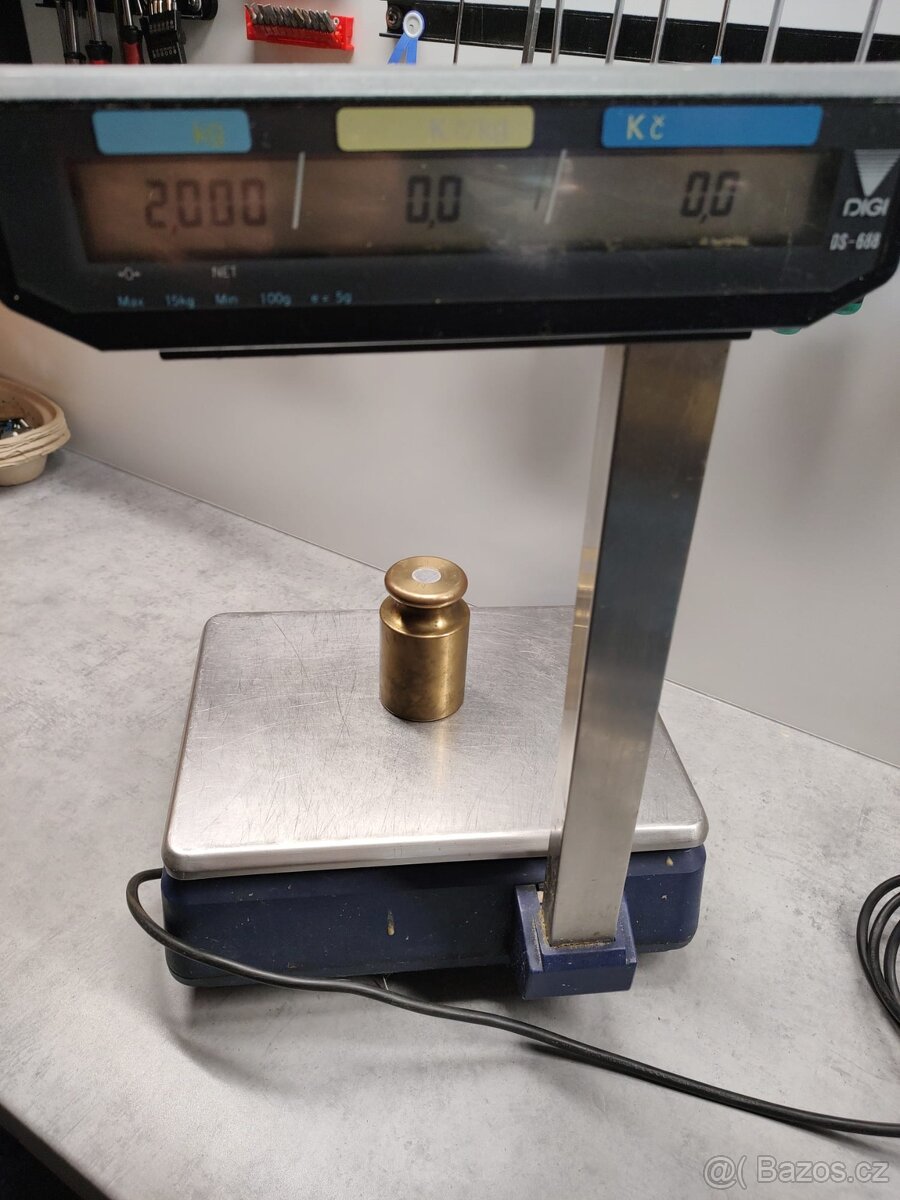 Váha obchodní - stanovená - 2