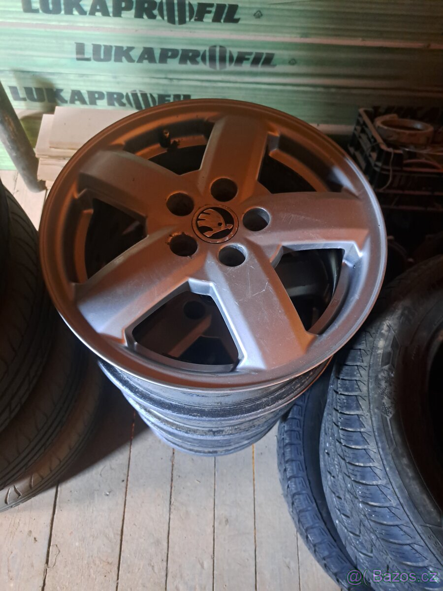 Alu disky škoda Octavia 1 5x100 - 2