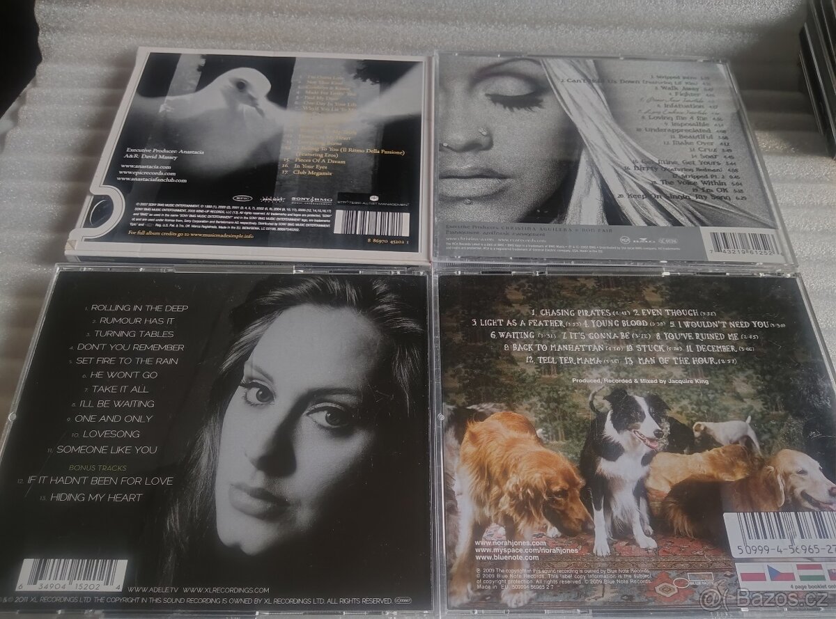 Cd - Anastacia , Aquilera , Adele , Norah Jones - 2