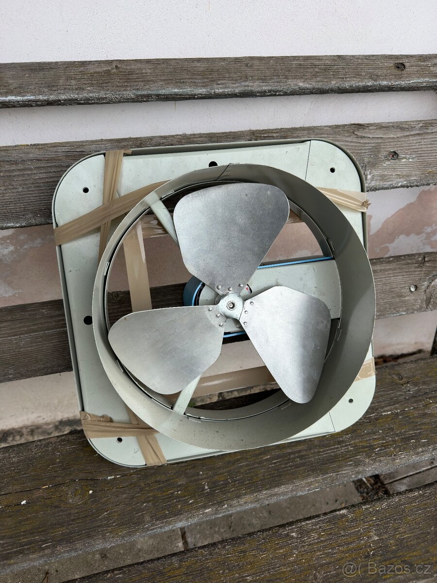 Retro průmyslový ventilátor Strojsmalt - 2