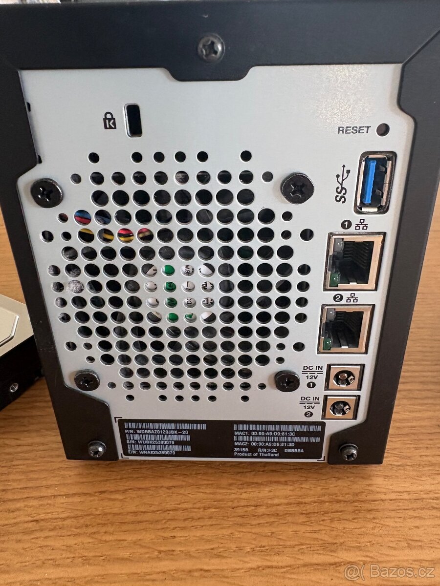 NAS WD My cloud DL2100 + 2x 6TB WD RED - 2