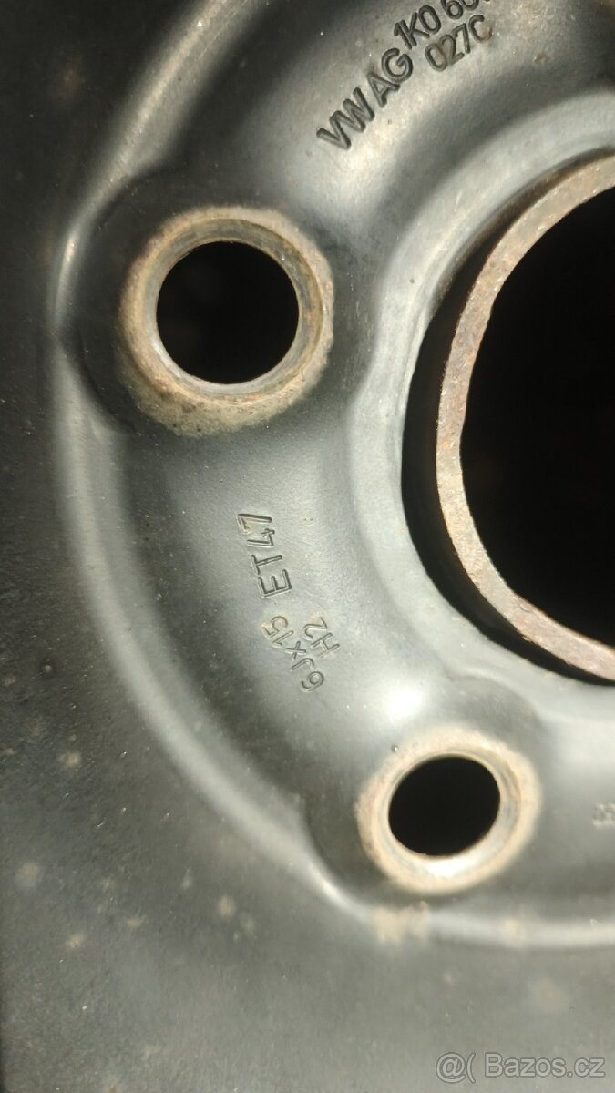 Plechové disky 5x112 r15 - 2