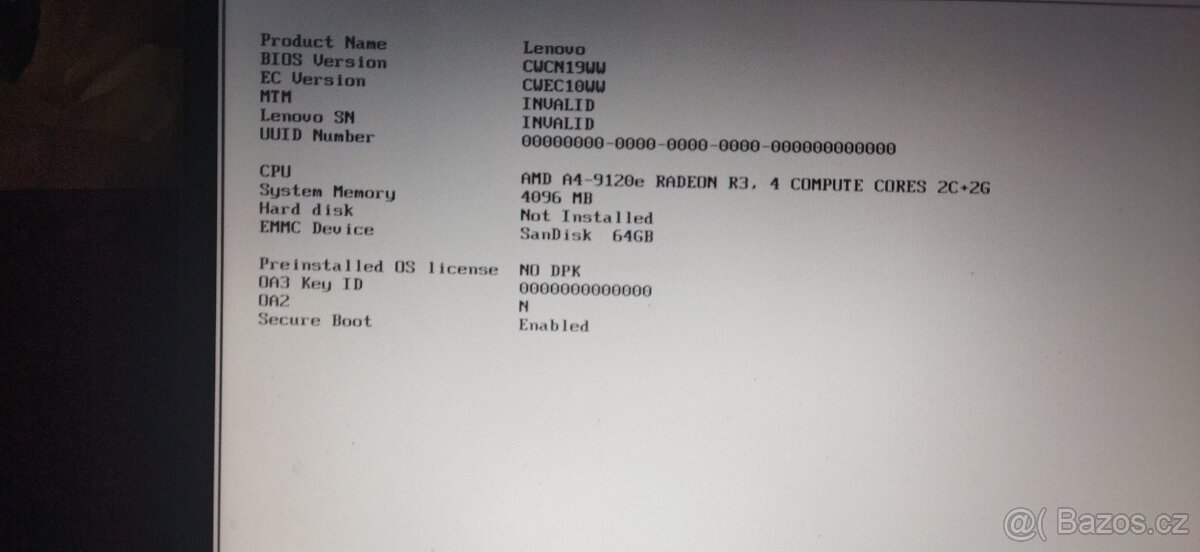 Lenovo IdeaPad Slim 1-14AST-05 - 2