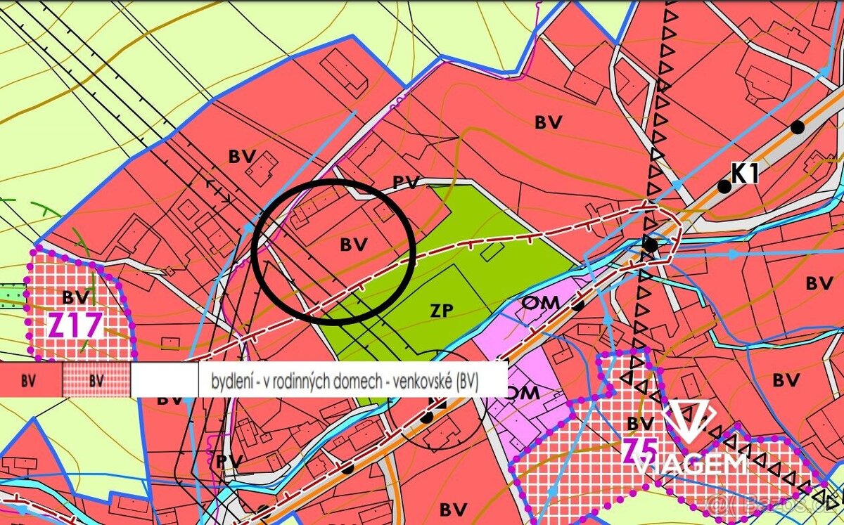 Stavební - bydlení 2 640 m² - 2