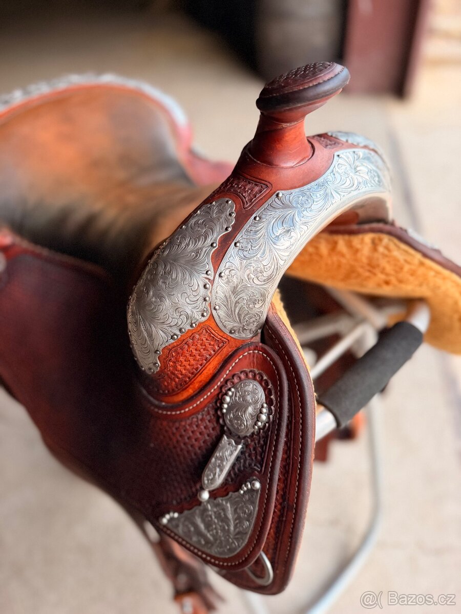 Westernové sedlo Bob’s Custom Saddle | 16” | Reining - 2