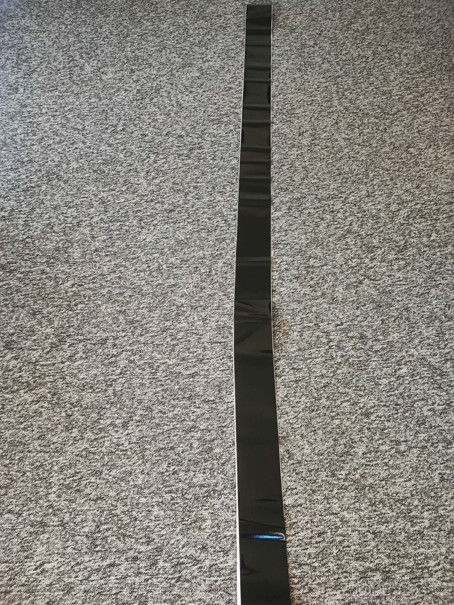 Černý pruh auto 10x200cm - 2