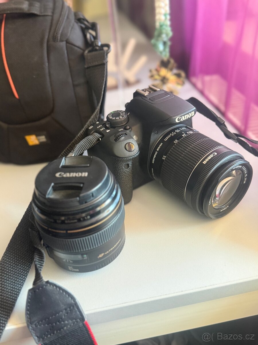 Canon 700D + objektivy - 2