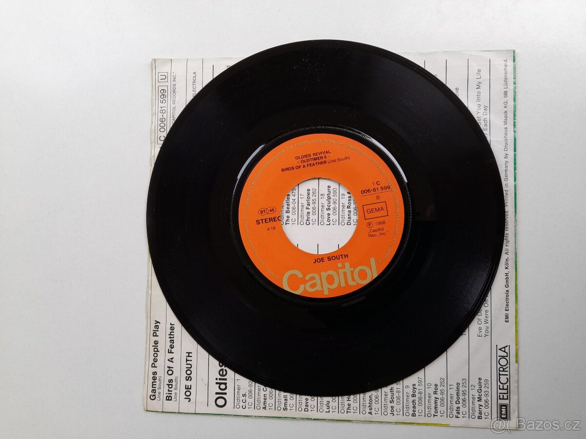 SP Joe South – Games People Play / Birds Of A Feather - 2