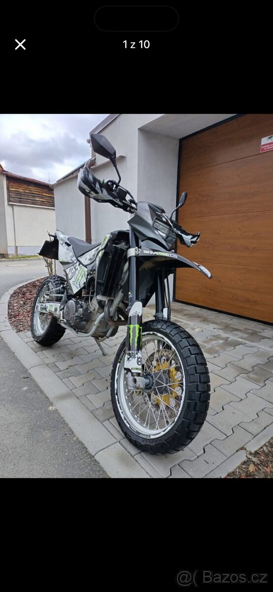 Husqvarna sm te 610 r.v.2010 včetně vybavení
