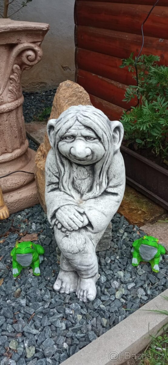 Zahradní dekorace- Vodník 1 - 2